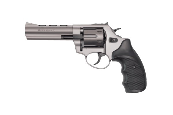 Ekol Viper 9mm Blank Revolver - 4.5" - Chrome