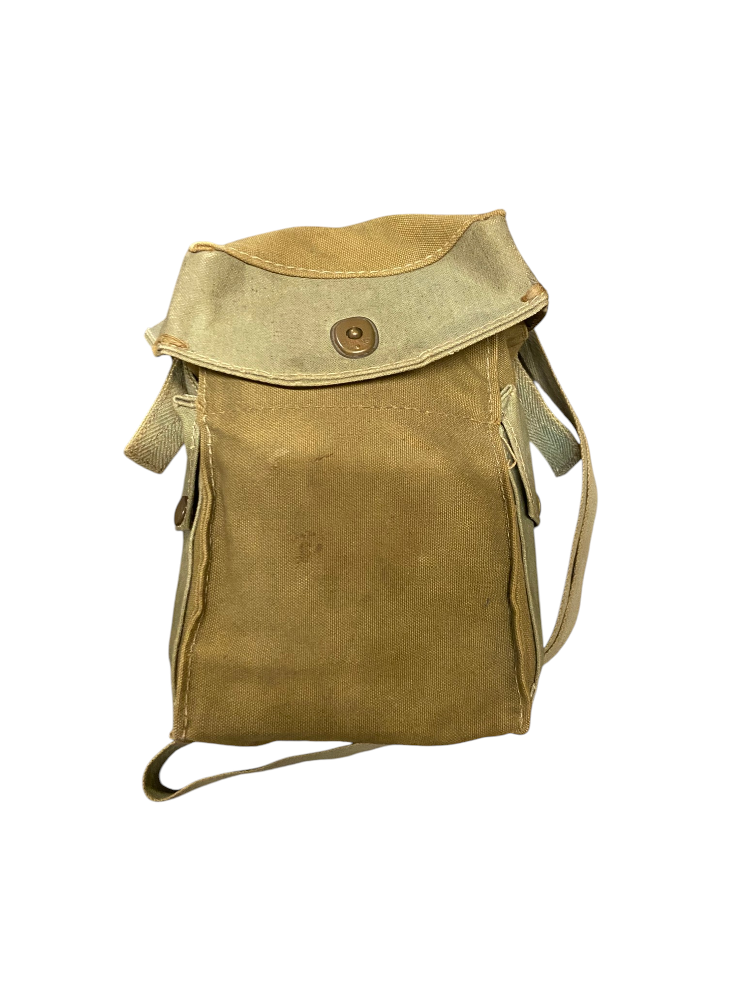 WW2 British Army Gas Mask Bag - Dated 1943