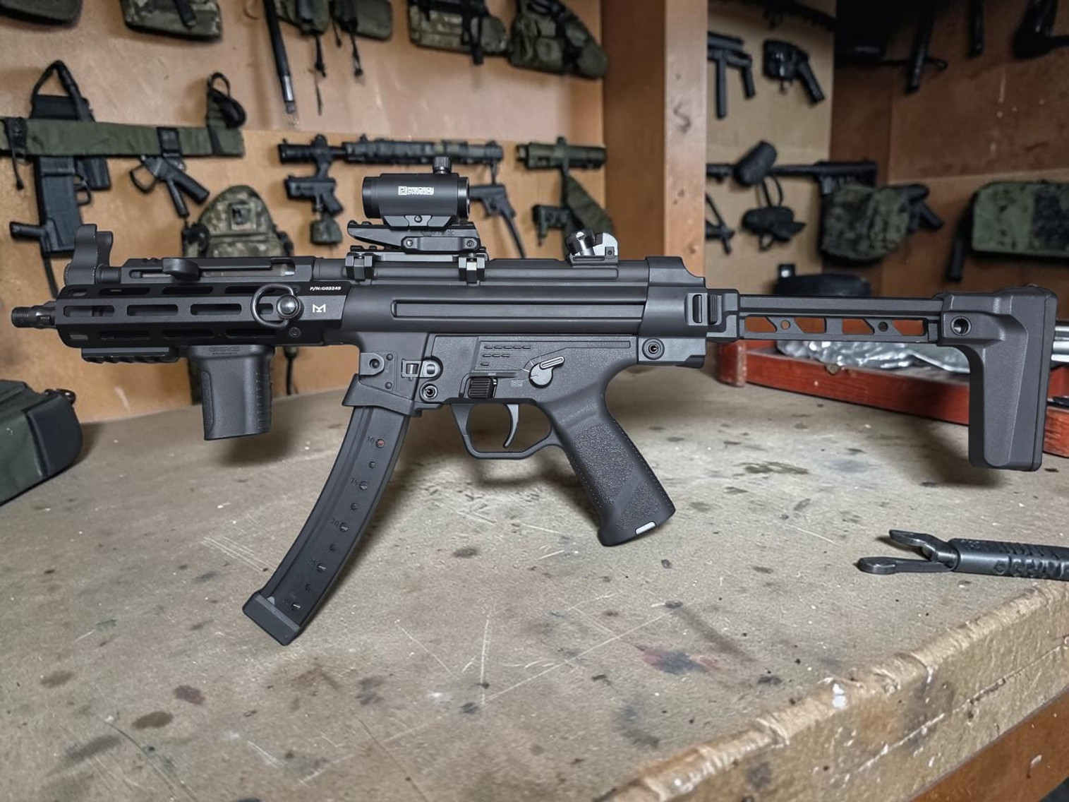 G&G TGM R5 Airsoft AEG Submachine Gun - USEDⓈ