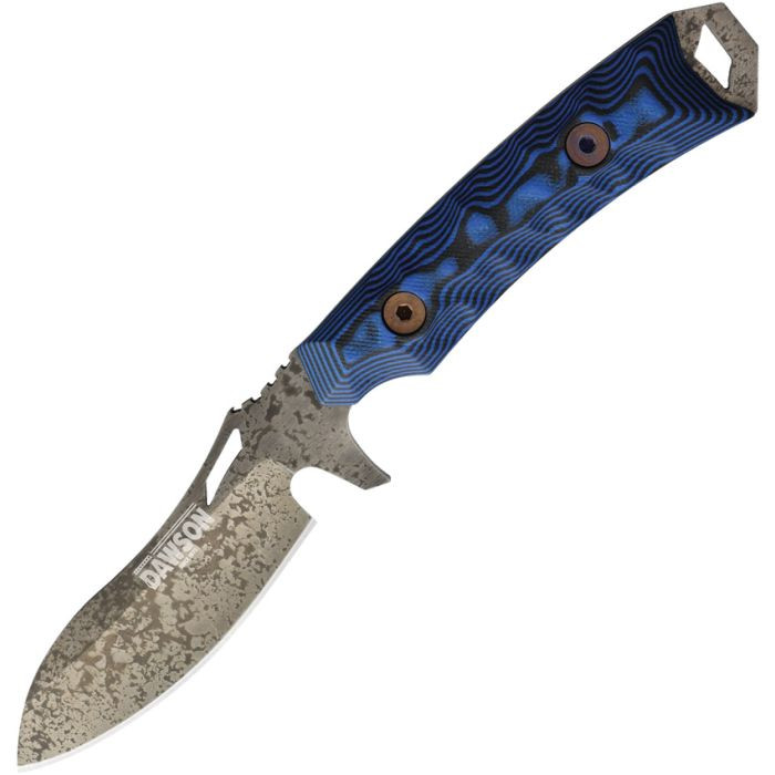 Harvester Fixed Blade Blue/Blk