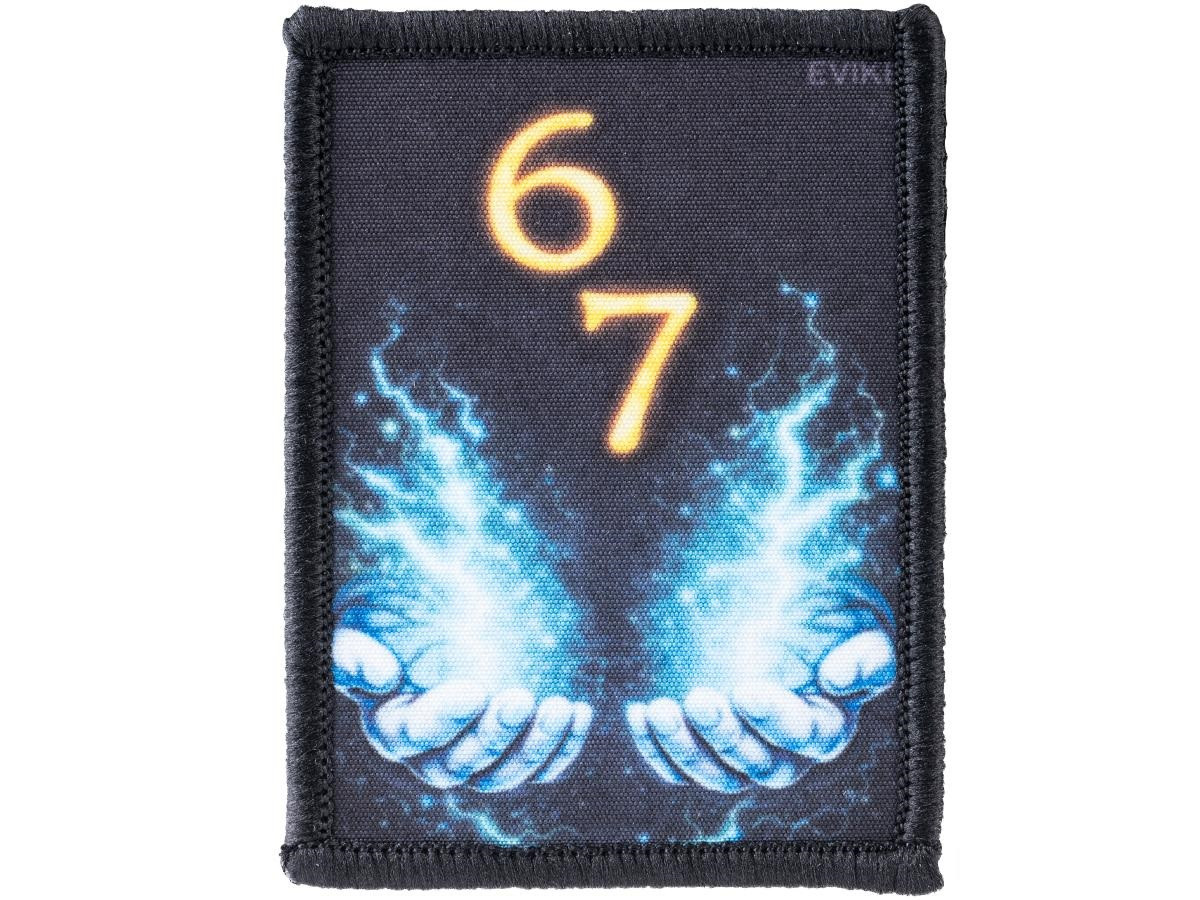 "67" Woven Morale Patch