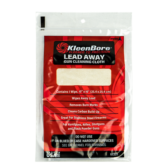 Lead Away Gun Cloth