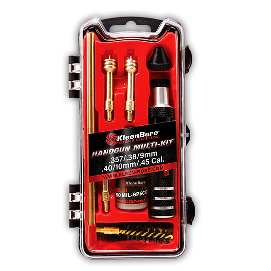 Multi Pistol Cleaning Kit 38/9MM/10MM/40/45 Cal