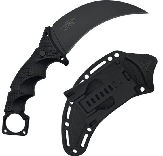 Takumitak Midnight Fixed Blade Knife - FRN Handle