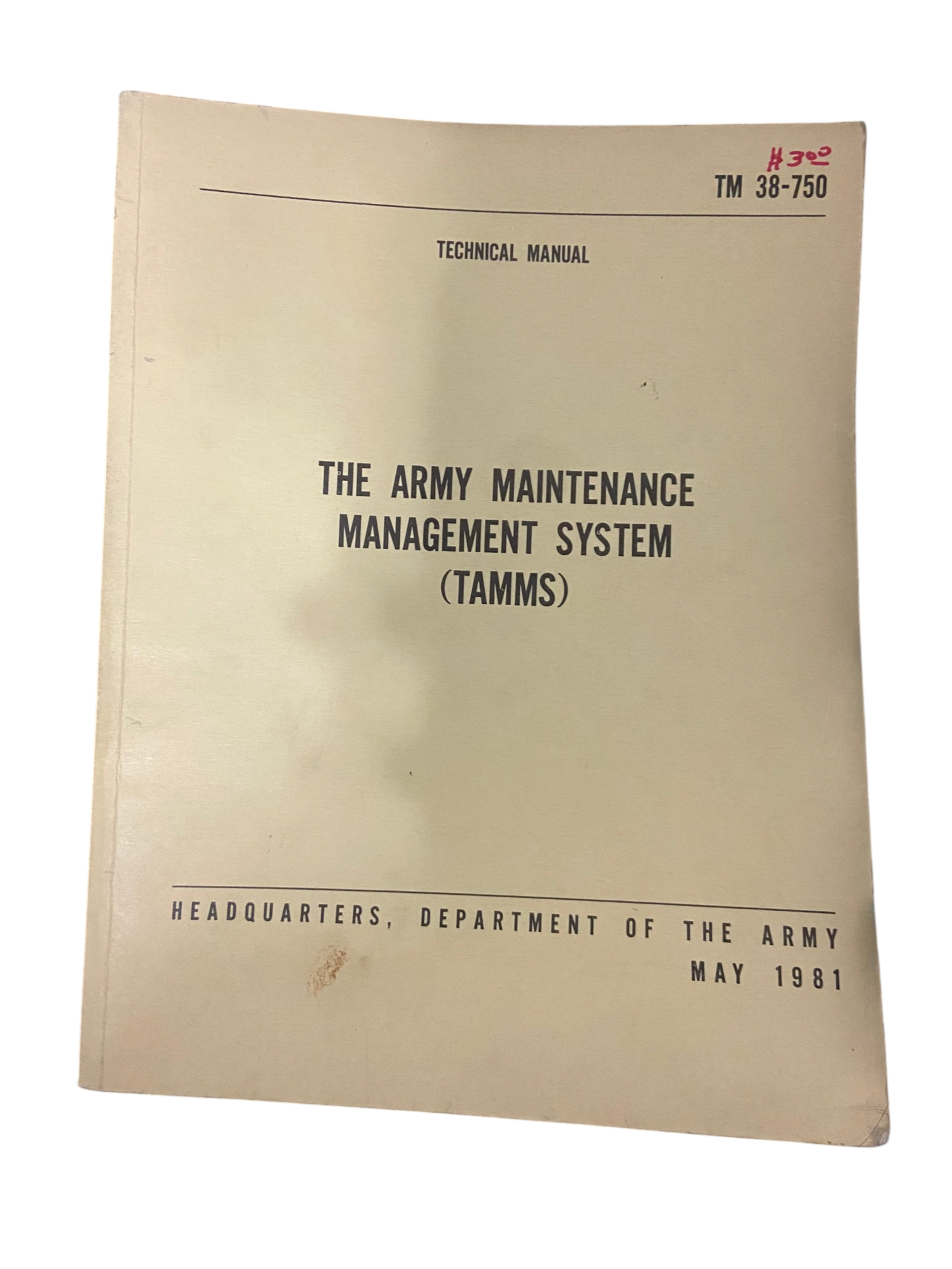 U.S. Army Management & Maintenance System Manual