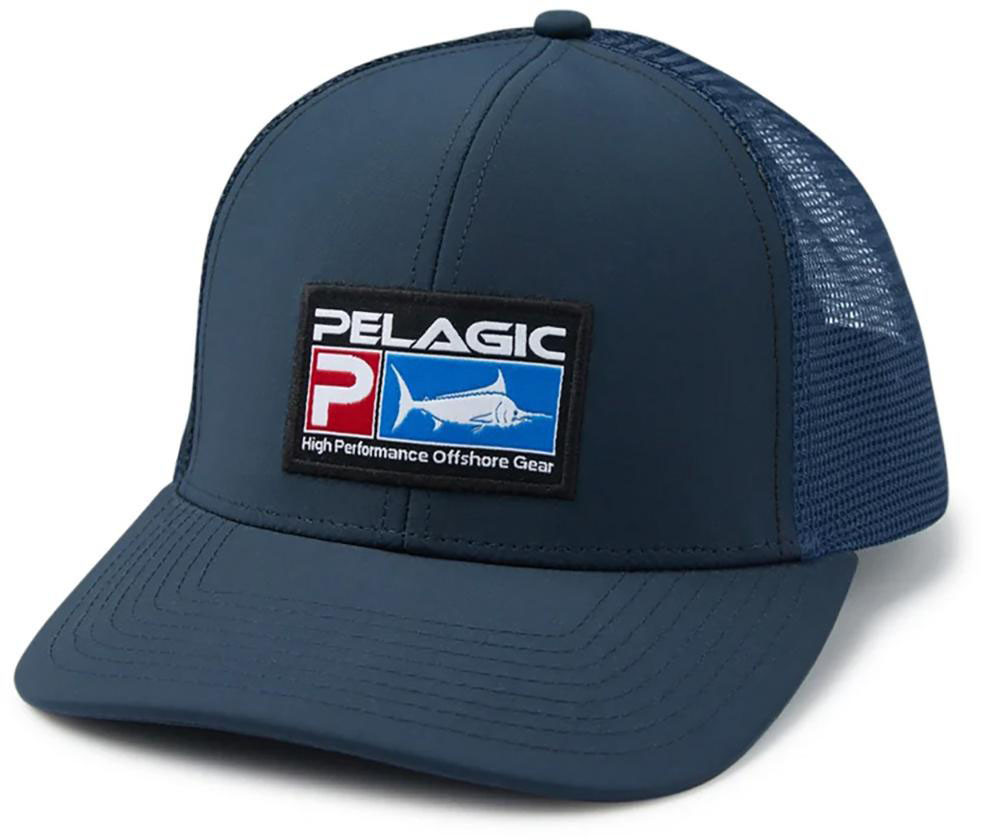 Pelagic Fishing Gear Flybridge Snapback Trucker Cap