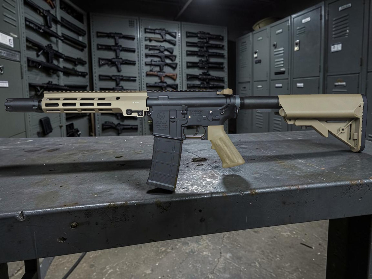 E&C COLT 9.6" MK16 URGI Airsoft Airsoft AEG Rifle - USEDⓈ