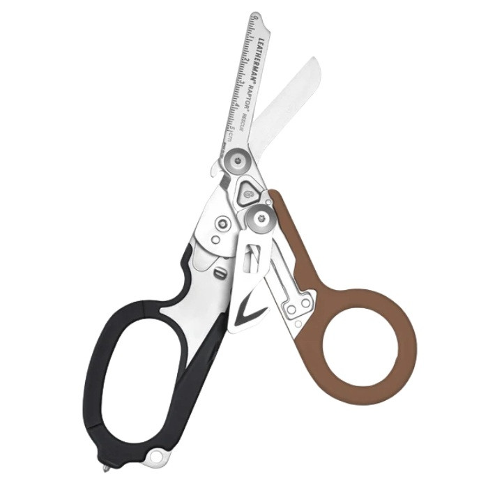 Leatherman Raptor Rescue Shears - Coyote/Black w/ Utility Black Sheath