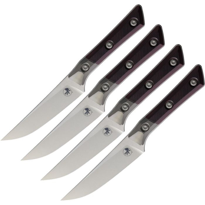 Steak Knife Set Black Cherry ETBC