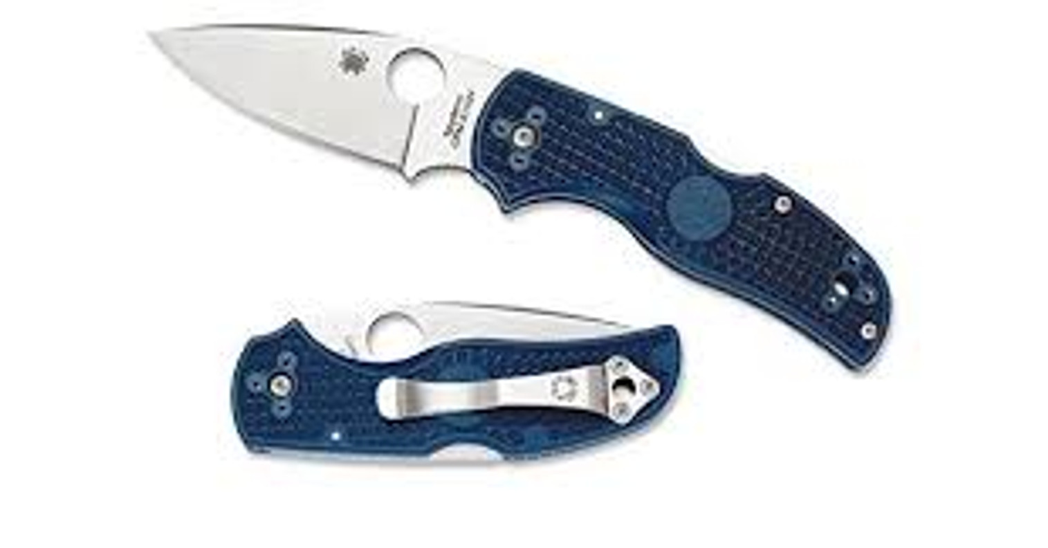 Spyderco C41PDBL5 Native 5 Blue FRN, CPM-S110V