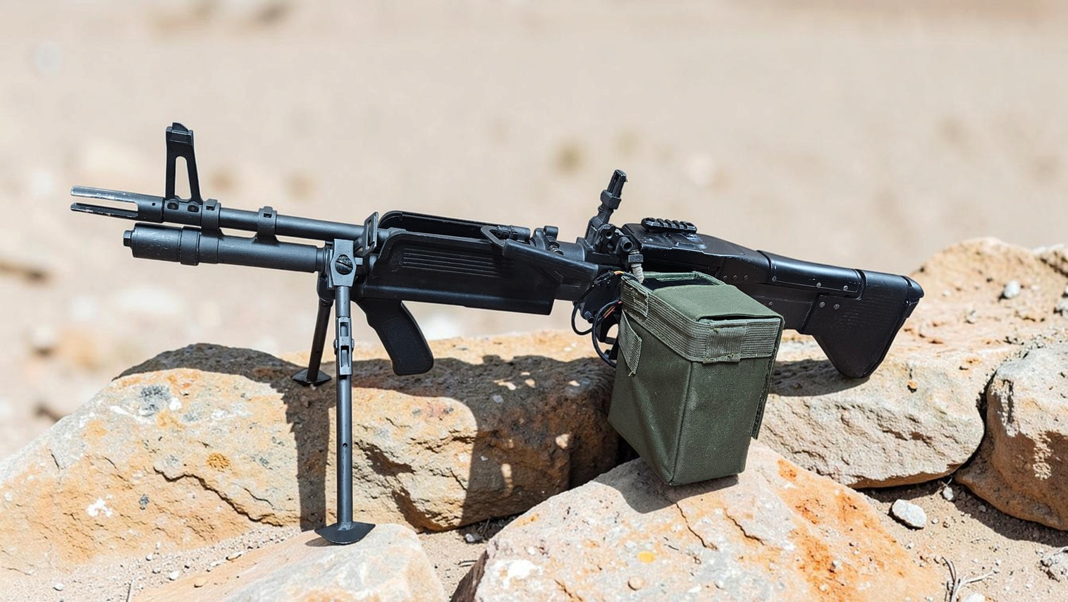 A&K MK43 AEG LMG (M60E4) -  BONEYARD
