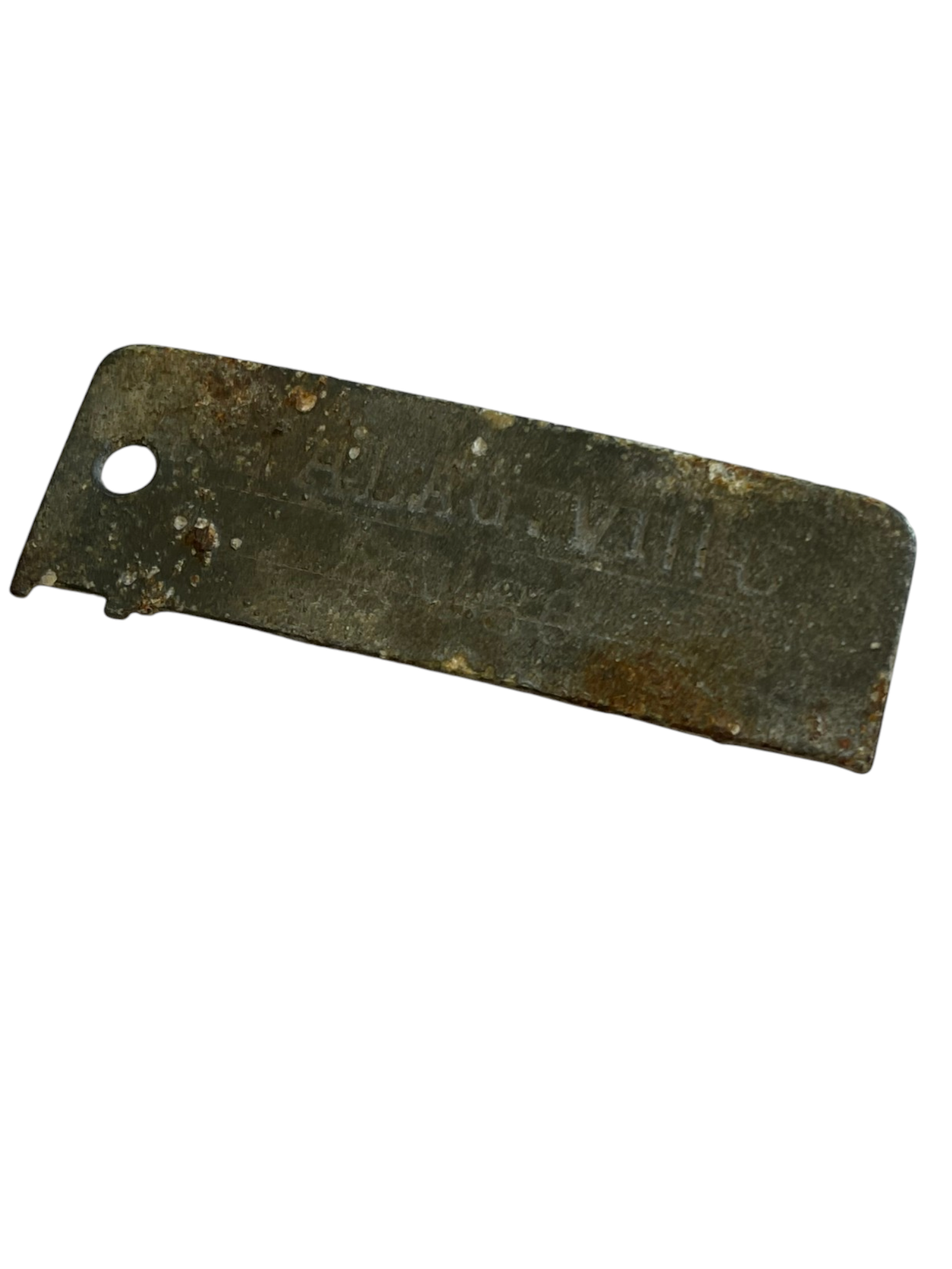 German Prisoner of war Stalag ID Tag V111C #46736