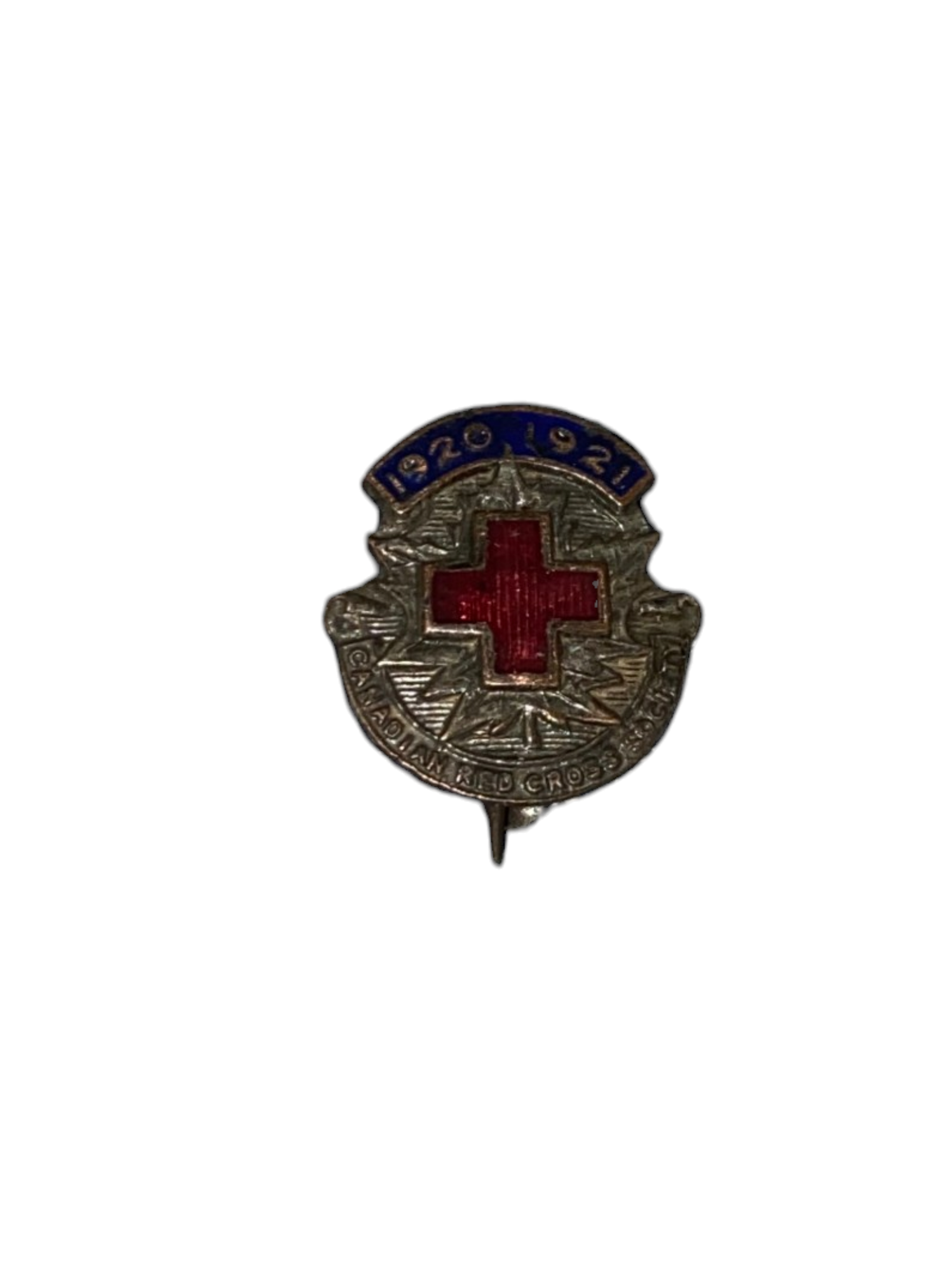 Vintage 1920-1921 Canadian Red Cross Association Pin