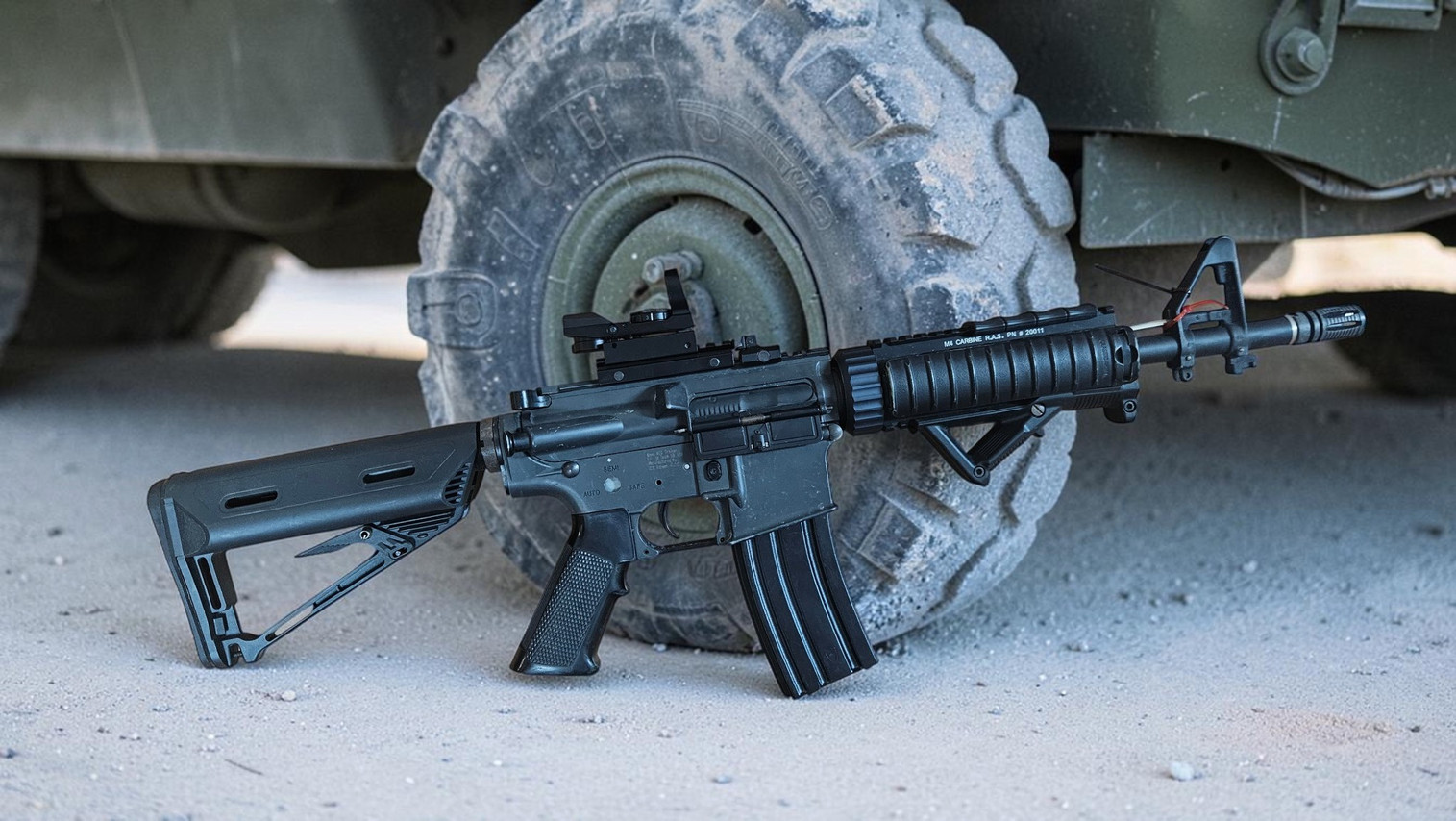 ICS Olympic Arms PCR-97 M4 AEG - BONEYARD