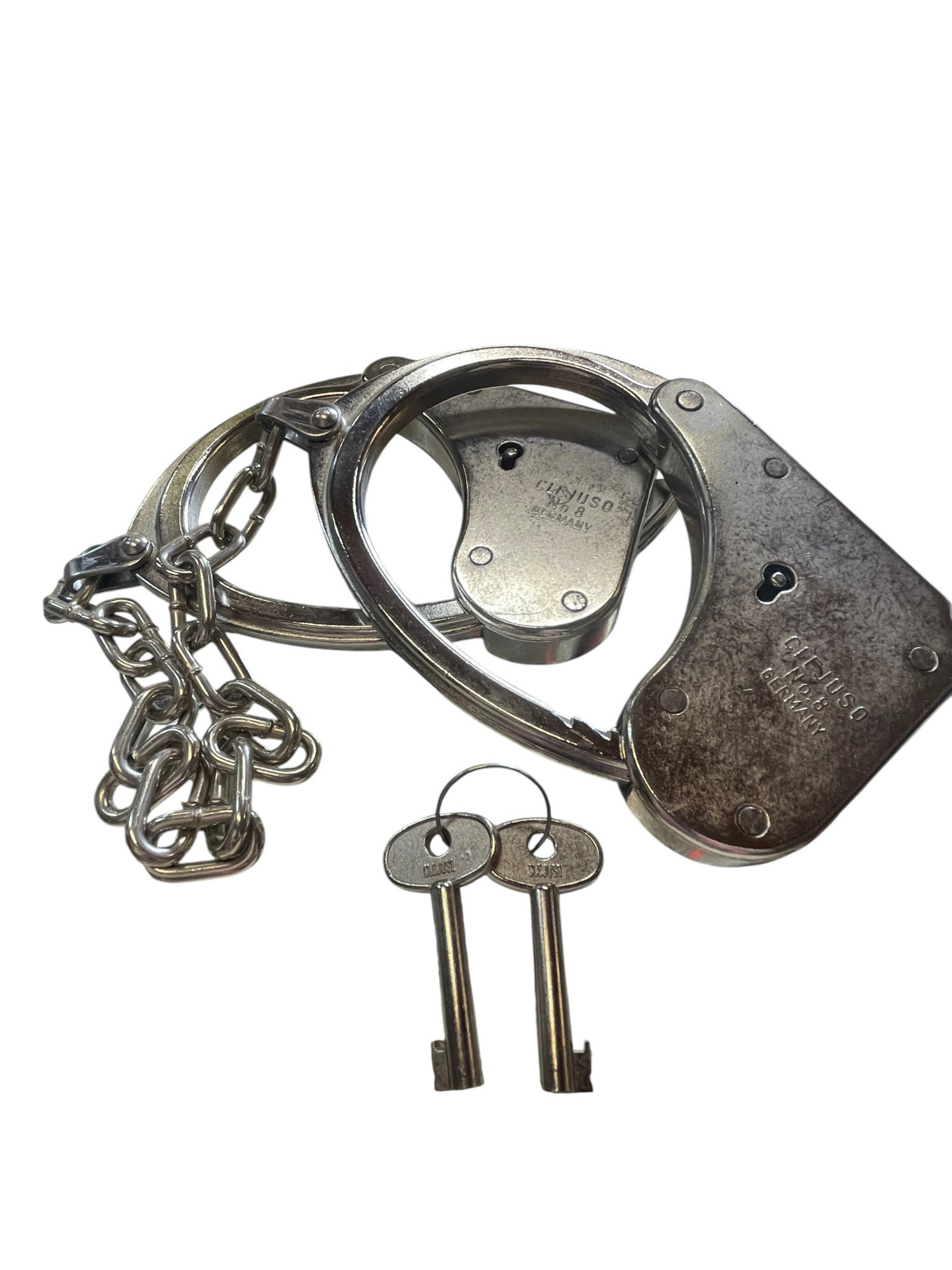 Clejuse Model No.8 Heavy Duty German Police Leg Irons