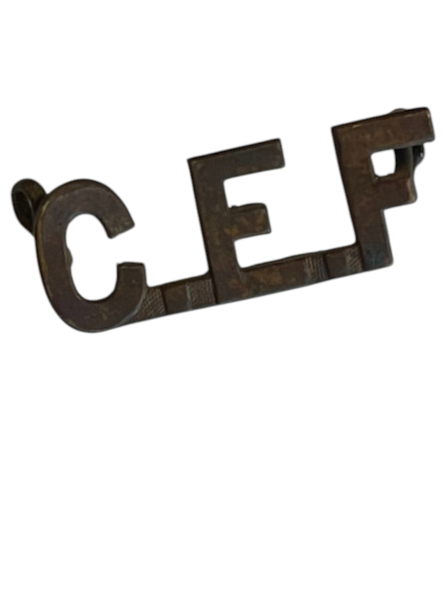 WW1 Canadian CEF Shoulder title