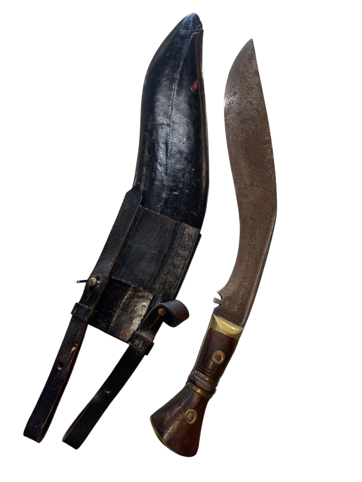 WW1 British made Gurkha Kurkri Knife dated 1917