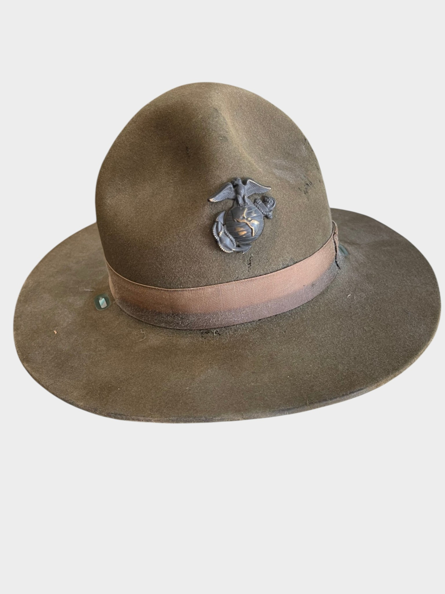 US Marine Corps Campaign hat Missing chin strap