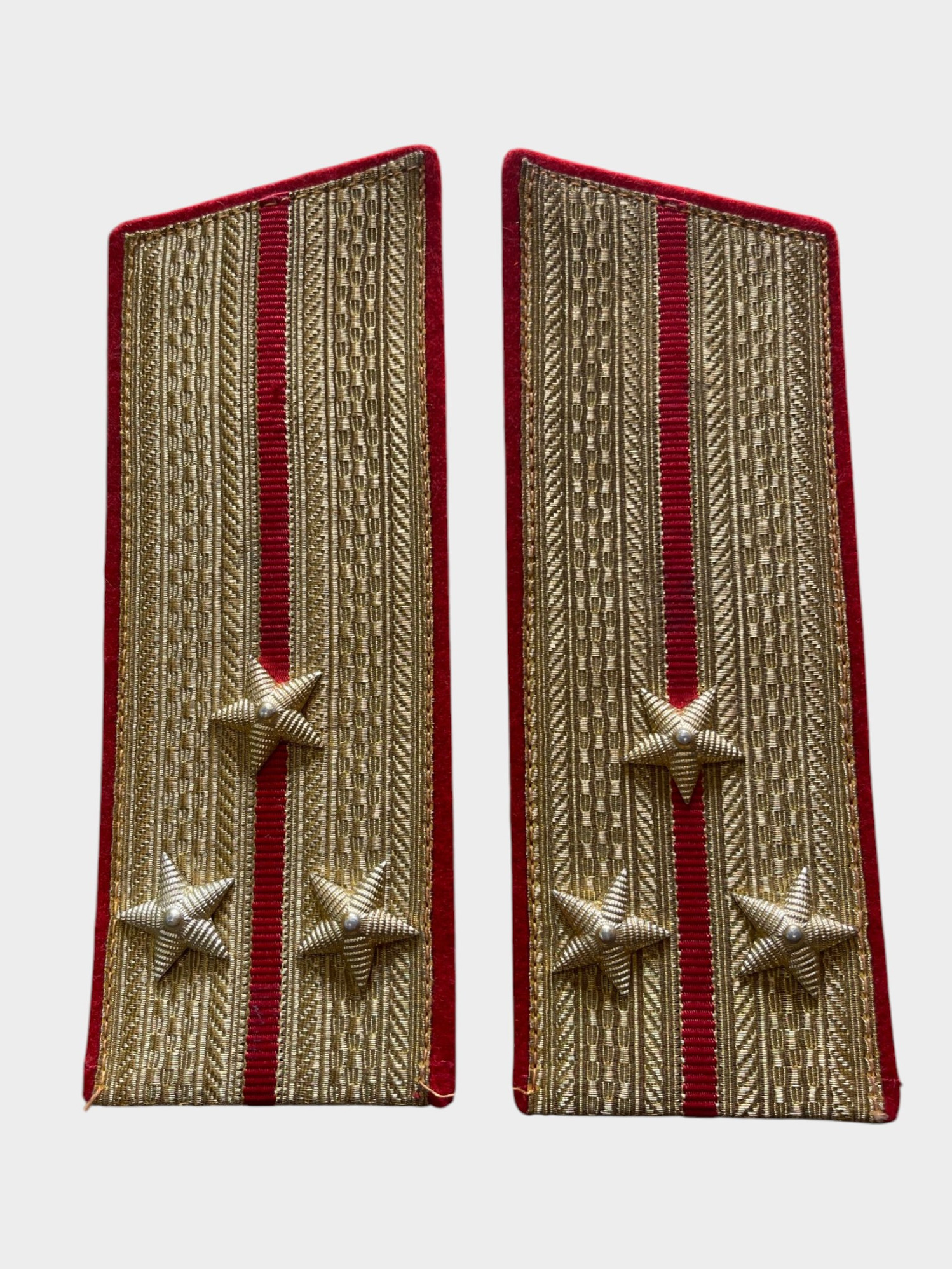 Vintage Soviet military parade epaulets