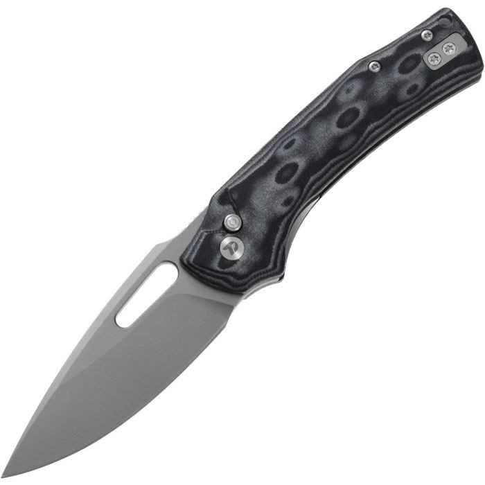 Linerlock Micarta Black/White