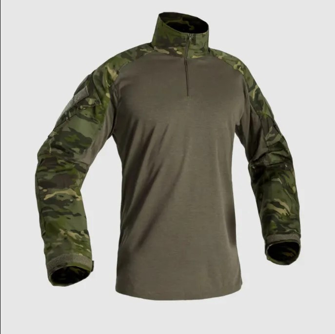 Crye Precision G3 Combat Shirt- M81 Woodland - Large Regular