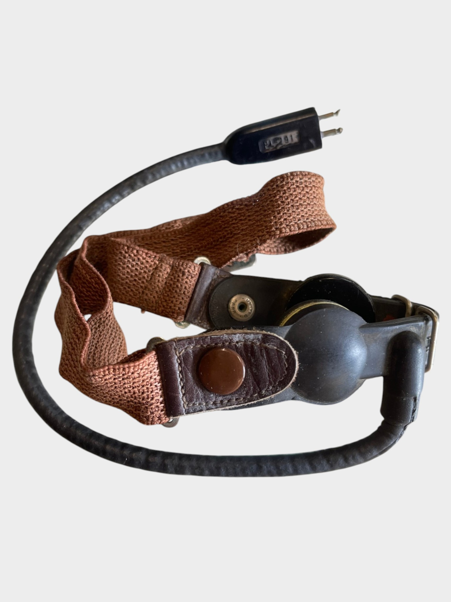 WW2 USAAF T-30 Throat microphone