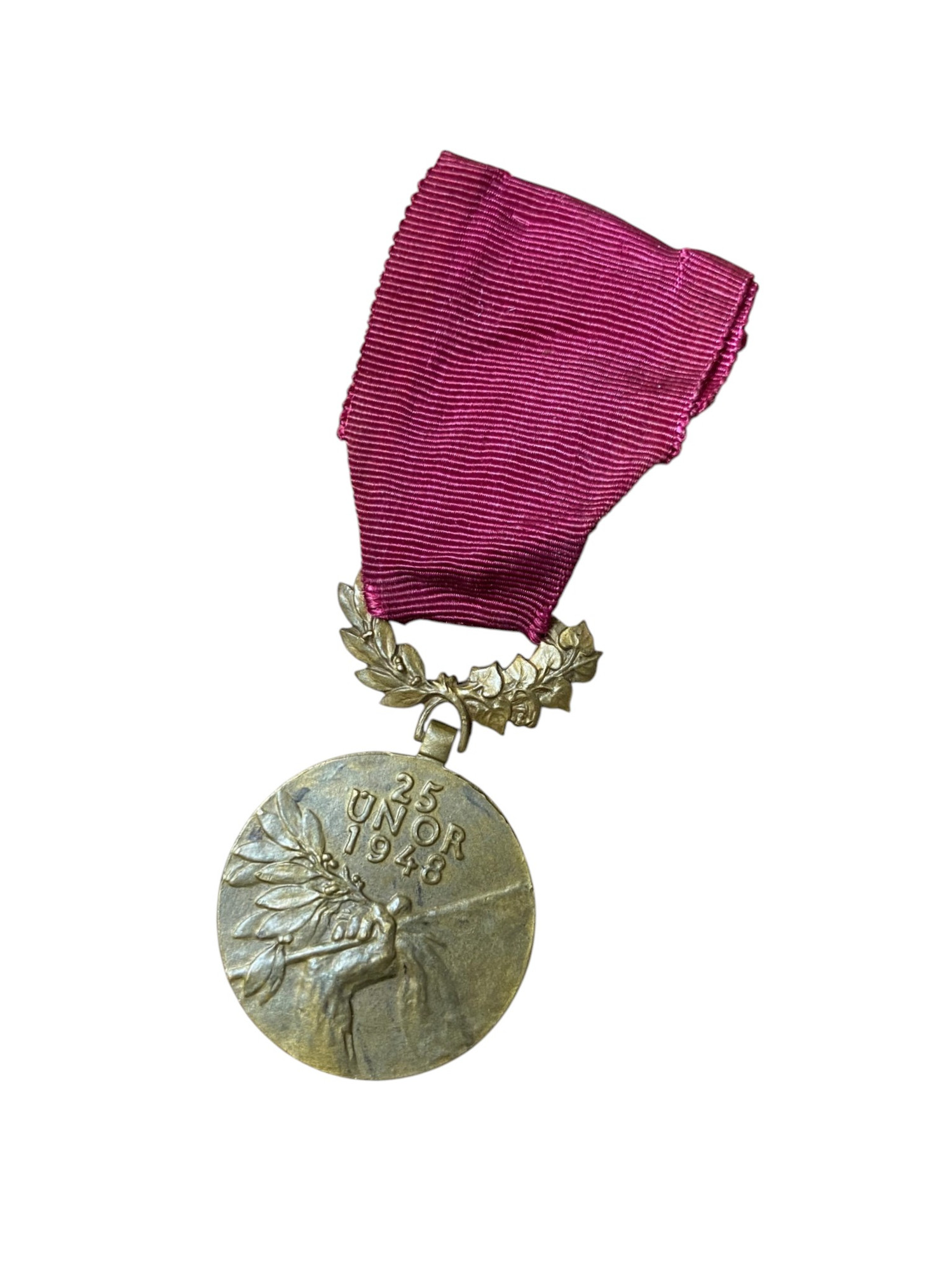 Czechoslovak Socialist Republic 25 February Coup D'état 3rd Class Medal