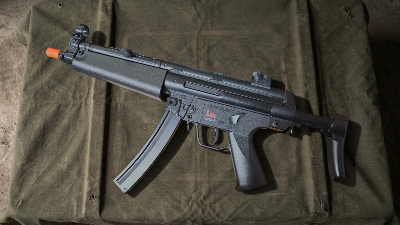 Hero Brand HK MP5A 6mm Airsoft Spring/AEG - USED