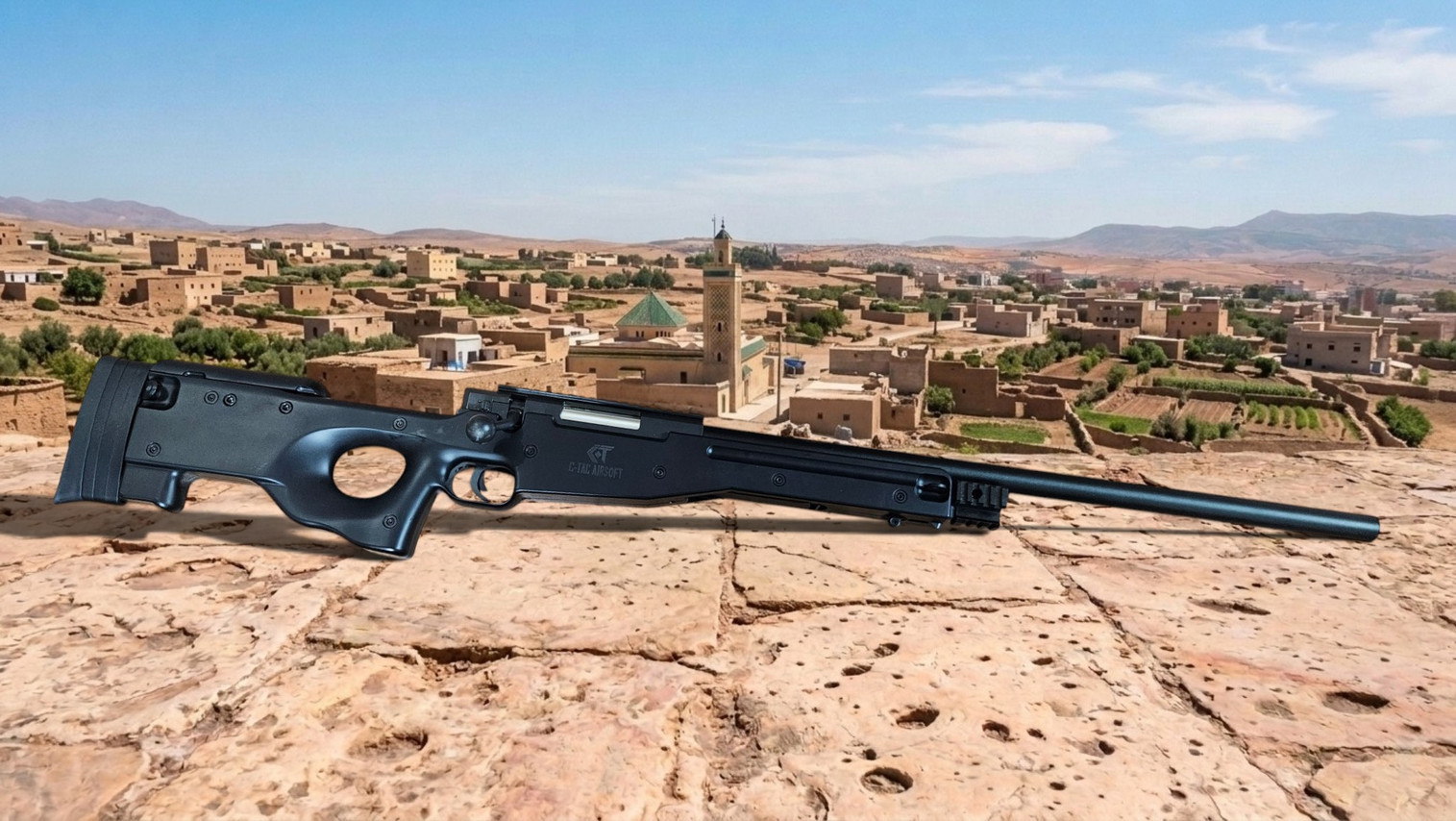 C-TAC L96 Bolt Action Airsoft Sniper Rifle - USED