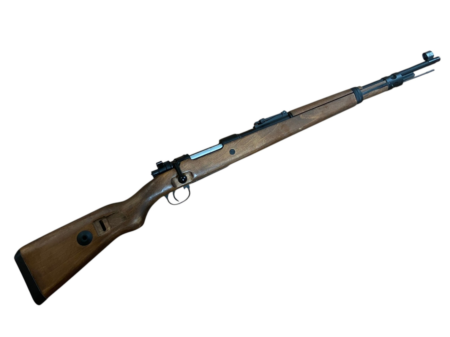 Matrix Real Wood Mauser 98K 6mm Airsoft Green Gas Bolt Action Rifle