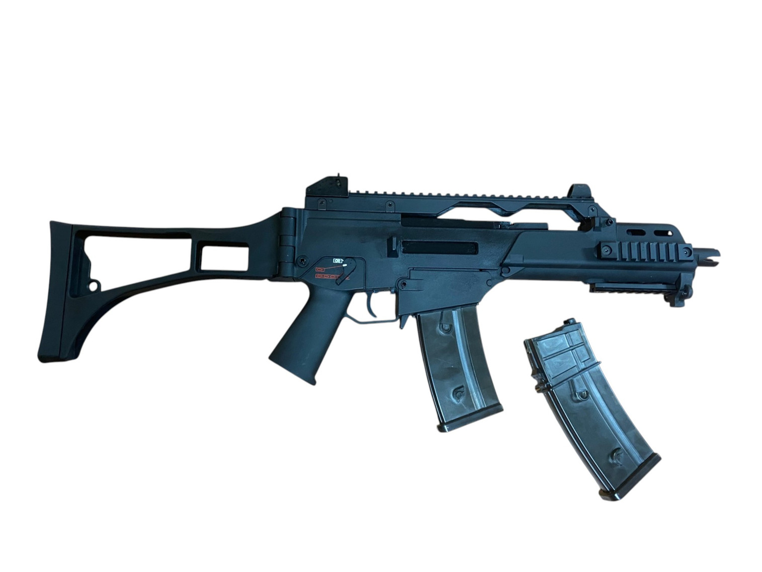 Army Armament Airsoft R36C 6mm Gas Blowback Rifle - Package