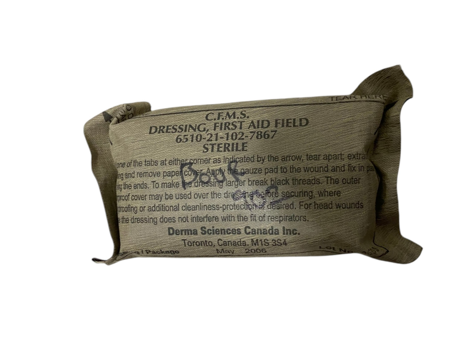 Canadian Armed Forces Field First Aid Dressing
