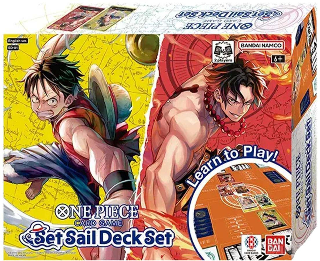 Bandai One Piece Card Game Set Sail 2-Player Deck Set