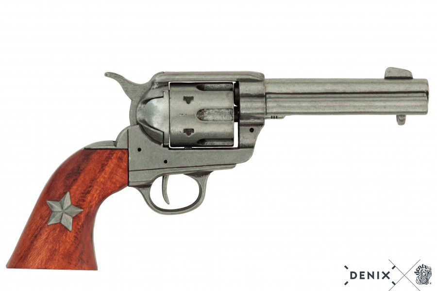 Denix .45 Peacemaker Revolver 1873 Antique Grey