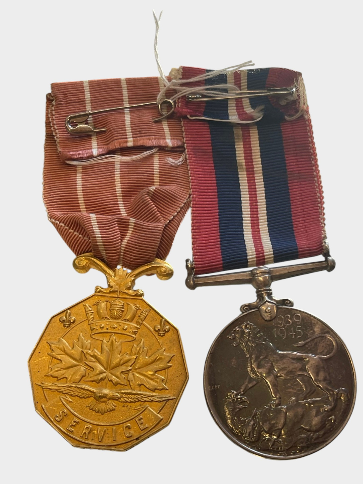 WW2 1939-1945 & QEII Canadian Medal - Matching L/SGT A.H. Lovell
