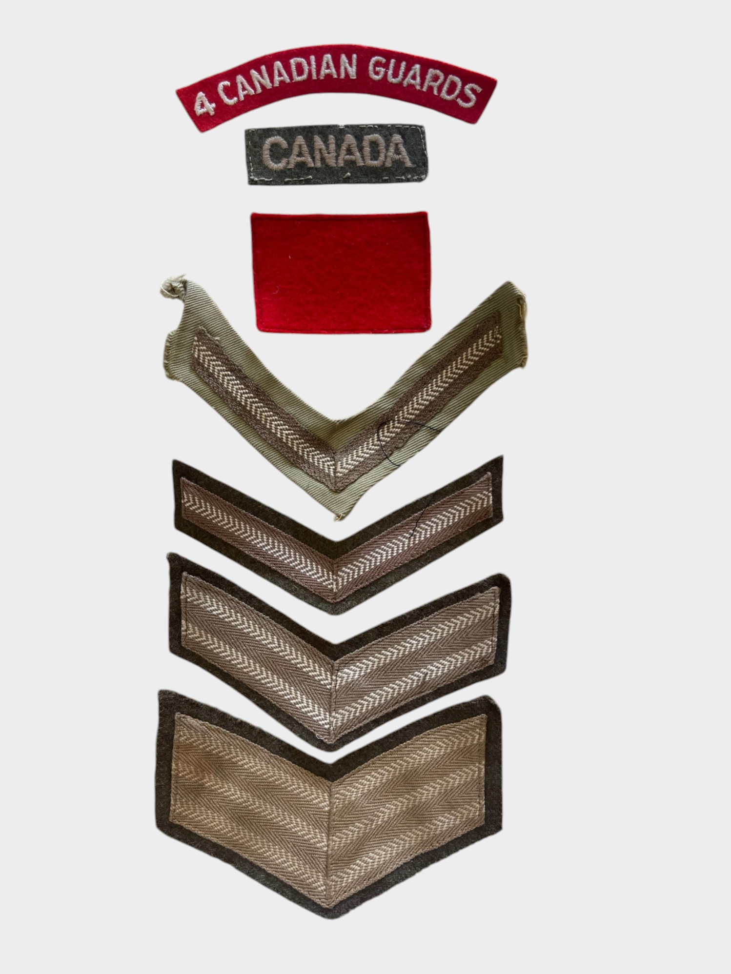 Canadian patch lot (7)