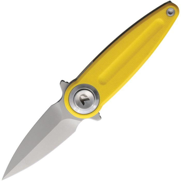 D4347 Button Lock Yellow