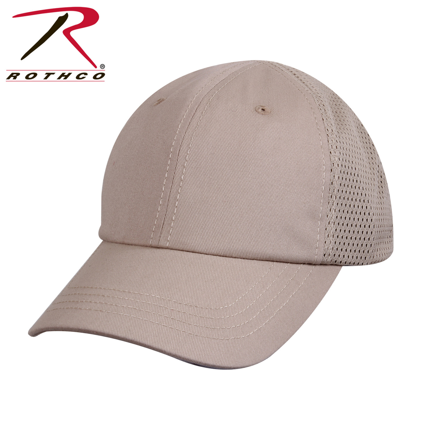 Rothco Mesh Back Tactical Cap - Khaki