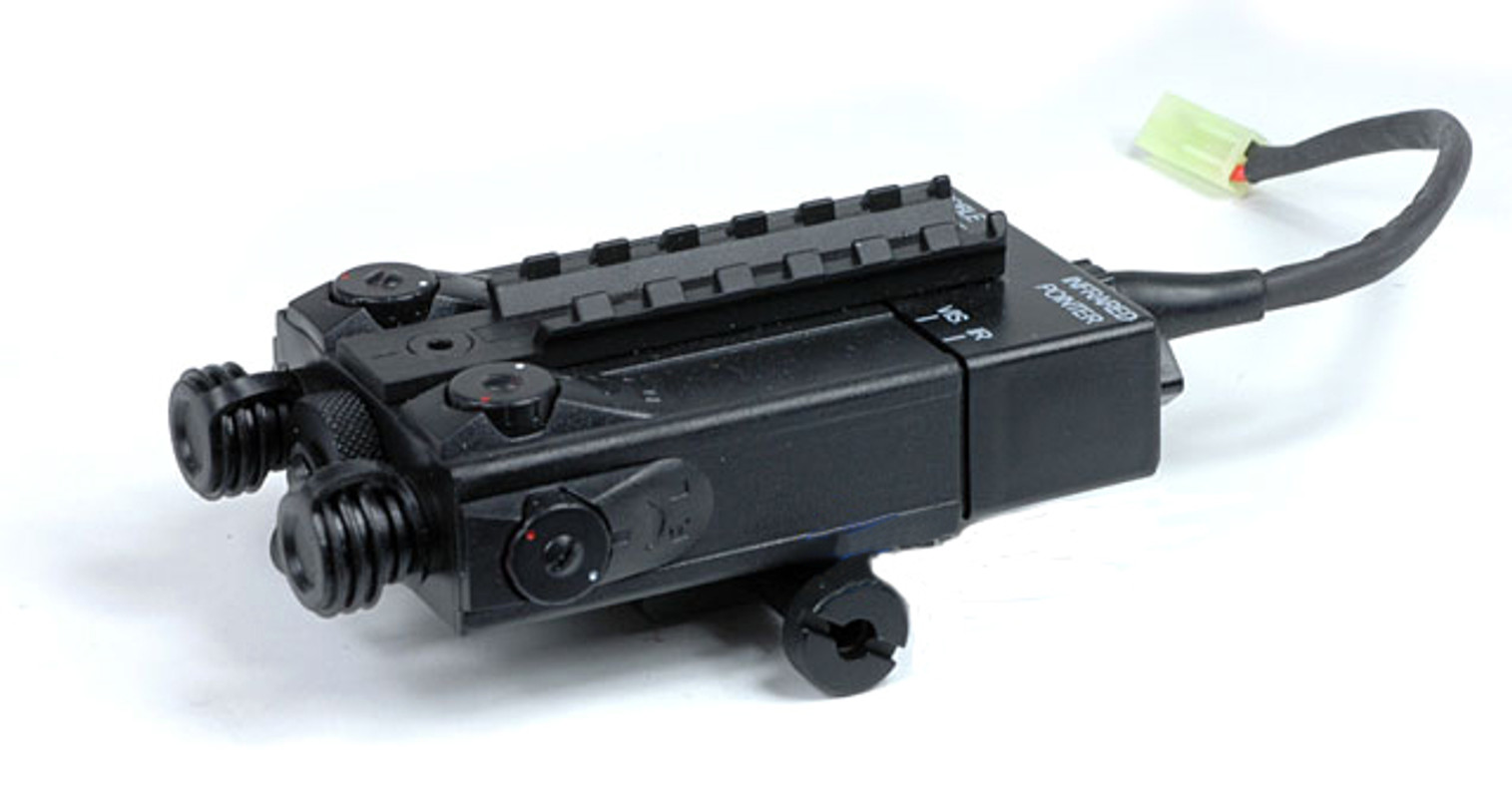 Matrix  King Arms DBAL-I Type PEQ2 RIS Mount Battery Box (With 9.6V Battery Pack)