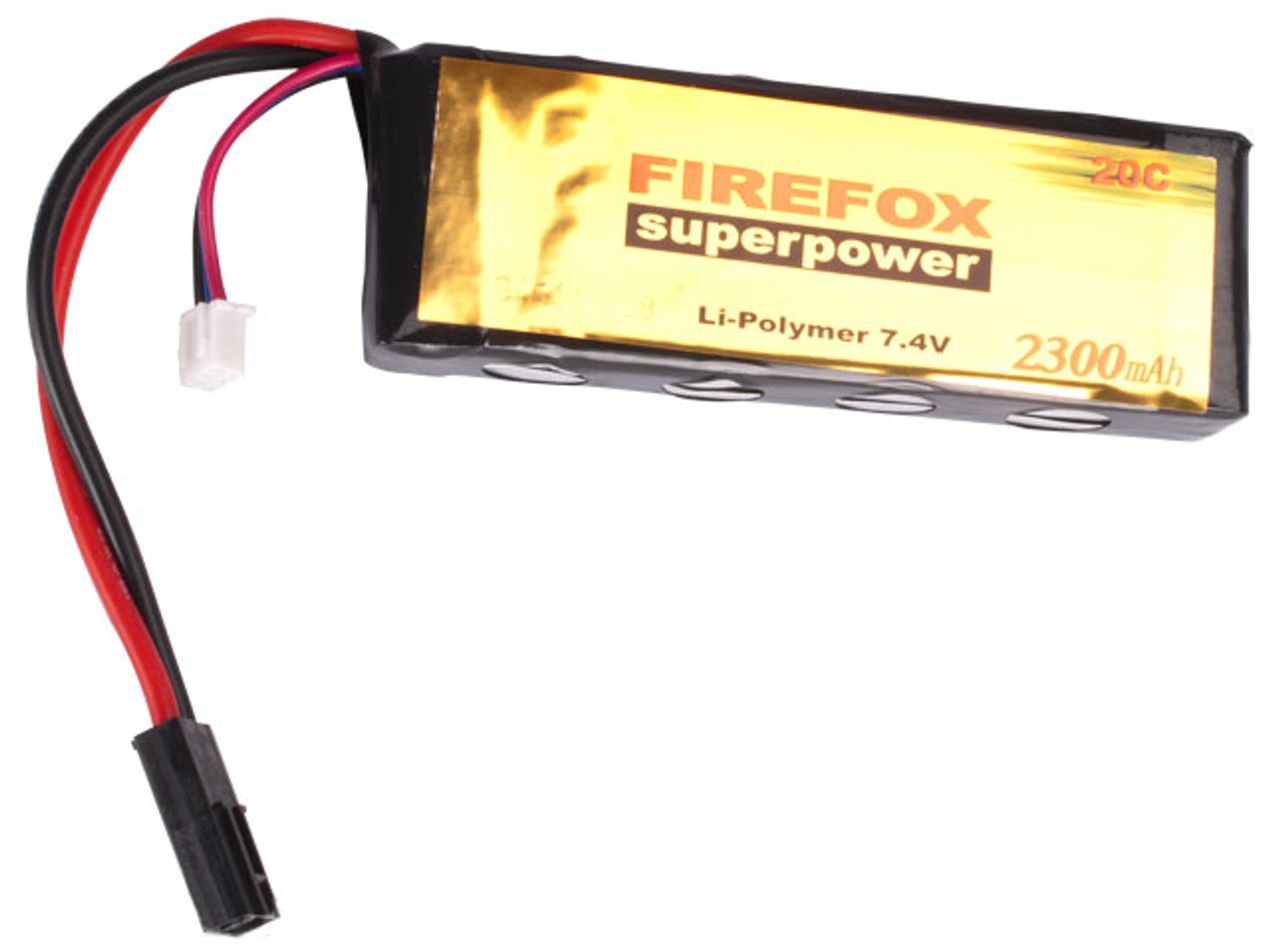 Firefox 7.4V 2300mAh 20C Airsoft Li-po Battery