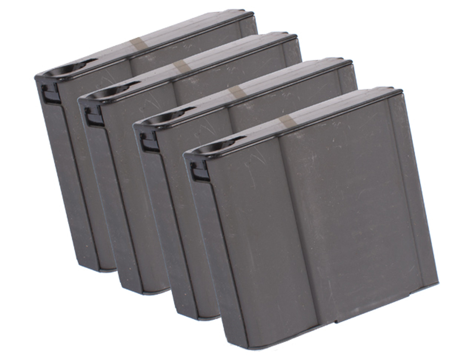 MAG "Compact" 70rd Metal Magazines for M14 Series Airsoft AEG Rifles (Package: Set of 4)