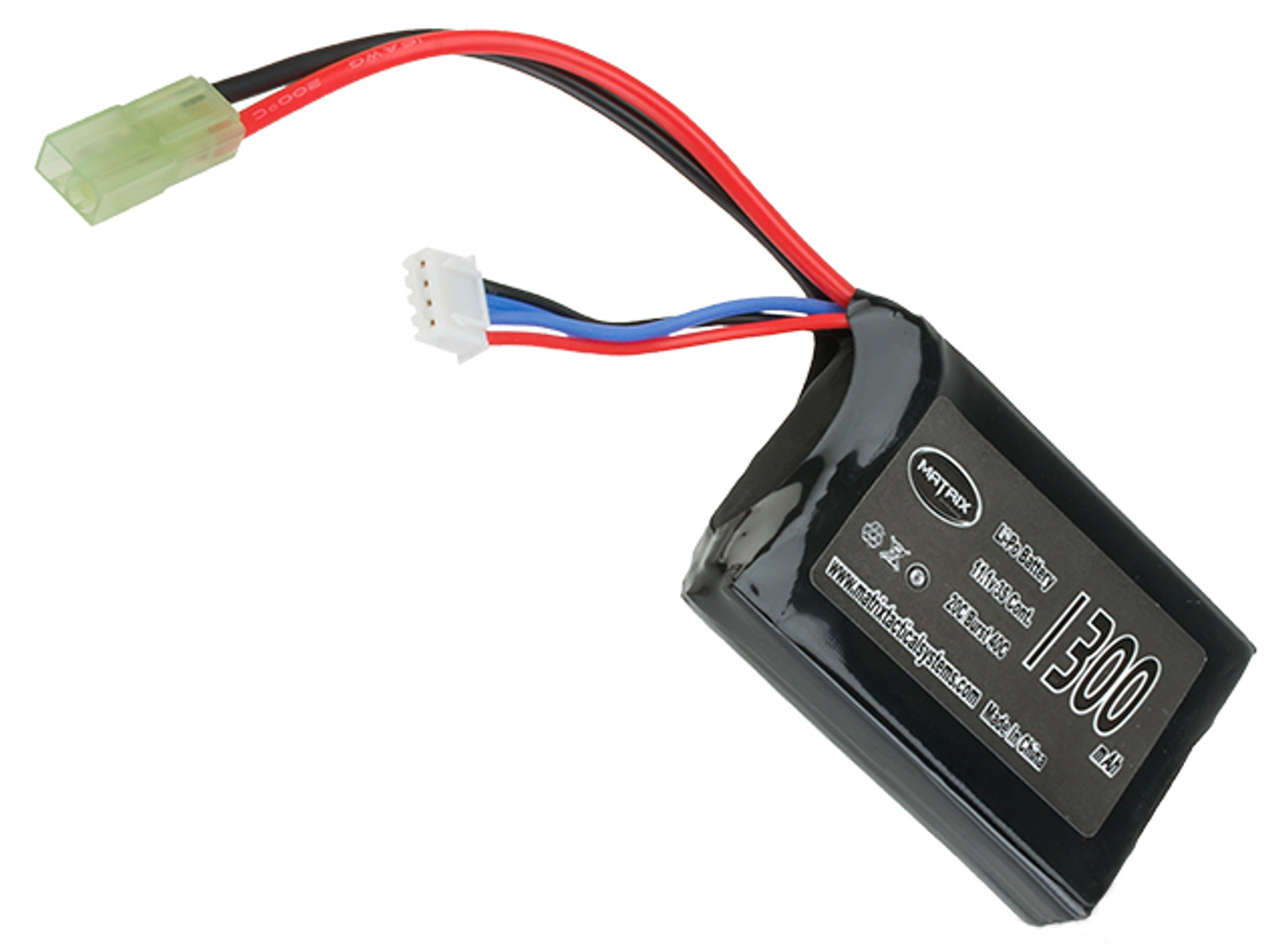 Batterie Lipo 7.4V 1500mAh Type PEQ VB