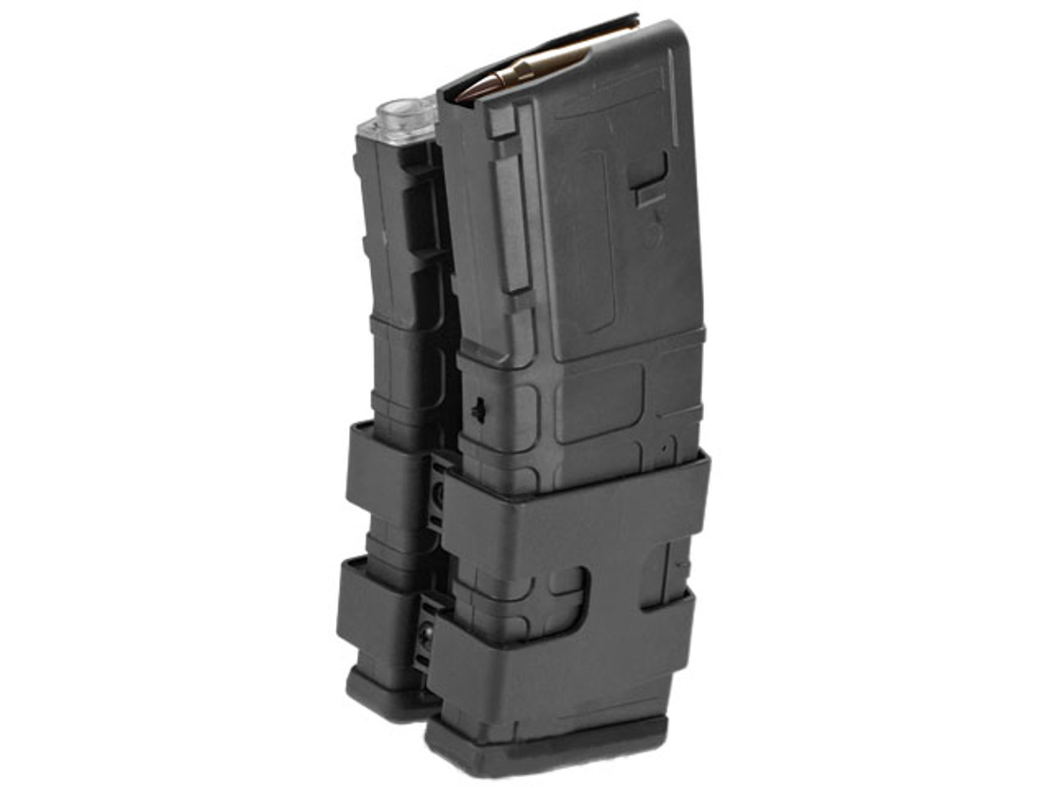 Matrix 800rd Electric Double Polymer Magazine for M4 / M16 Series Airsoft AEG Rifles - Black