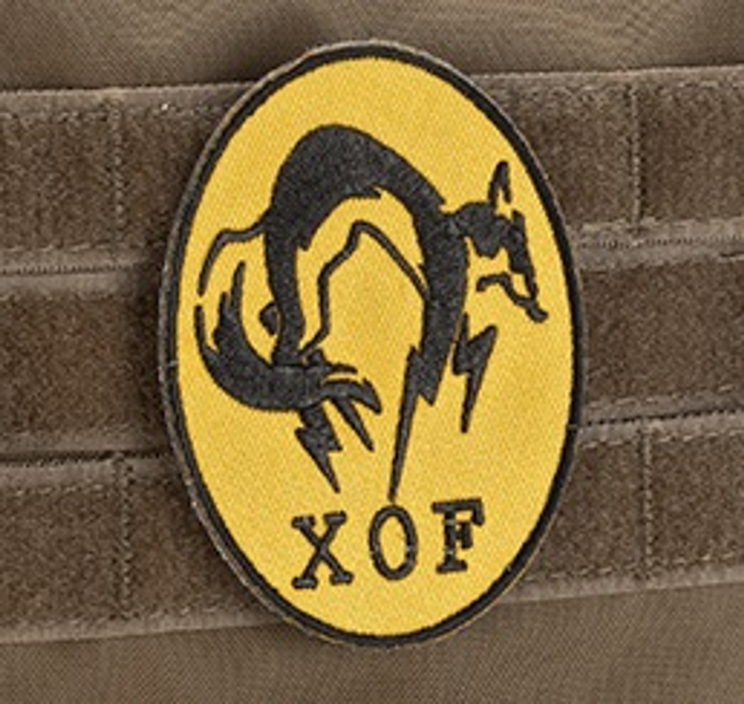 High Quality Embroidered IFF Hook and Loop Patch - XOF