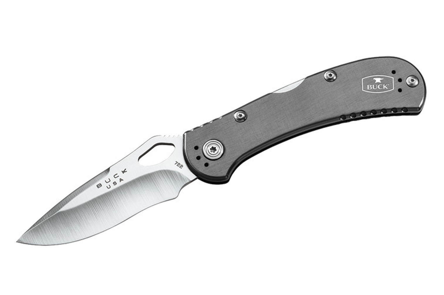 Buck Knives 0722GYS1 Spitfire Folding Knife Gray
