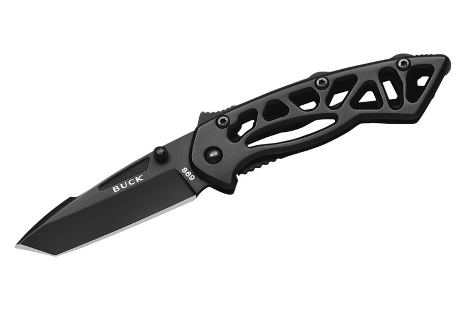 Buck Knives 0869BKS Bones Black Folder