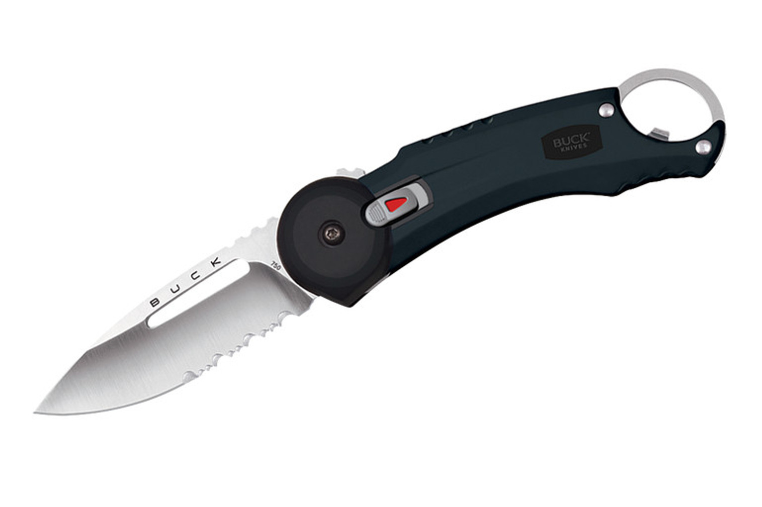 Buck Knives 0750BKX Redpoint Folding Knife Black