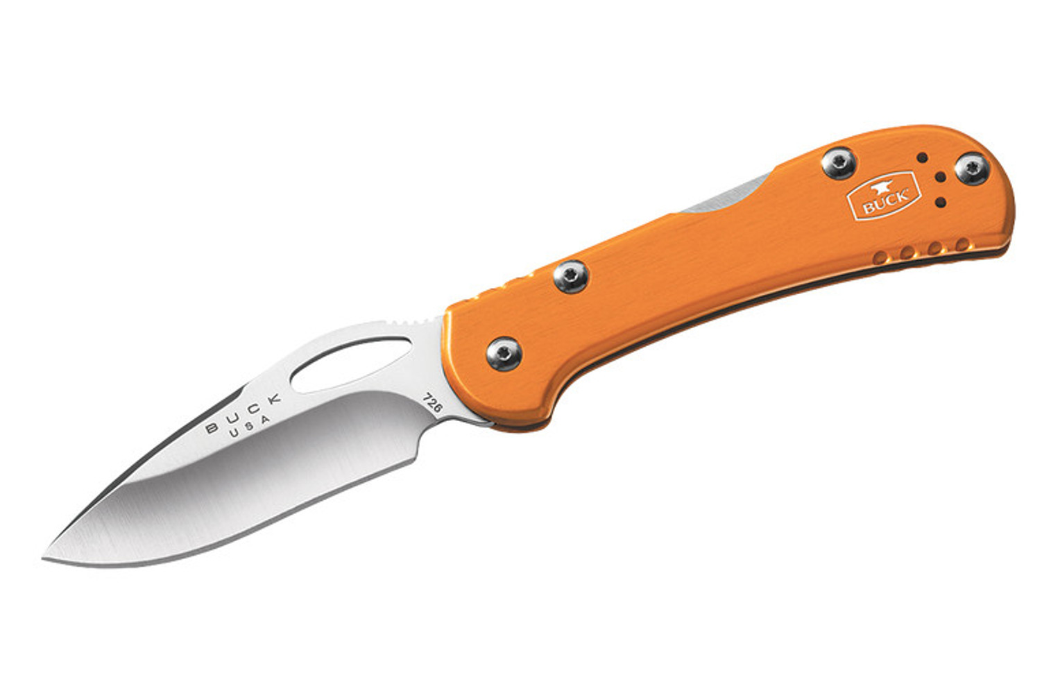 Buck Knives 0726ORS Mini Spitfire Folding Knife Orange