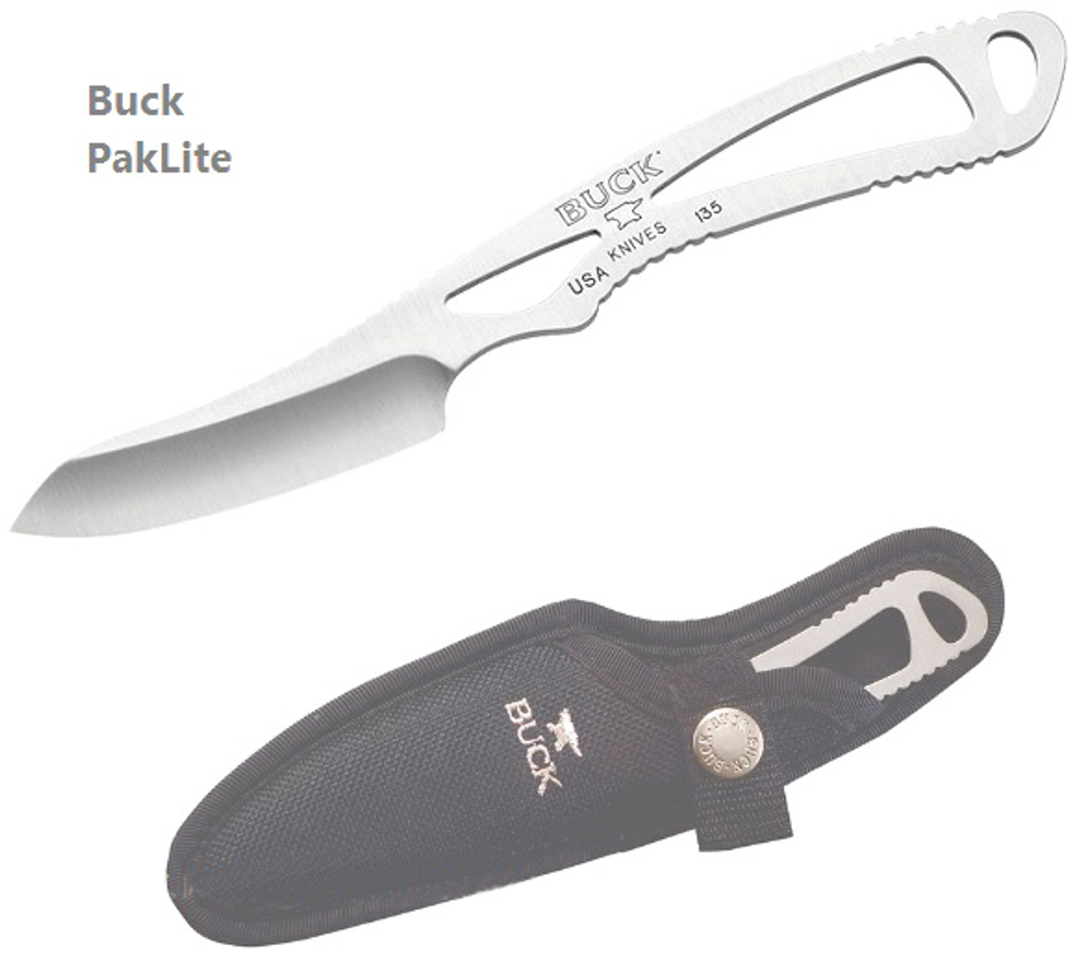Buck Knives 0135SSS PakLite Satin