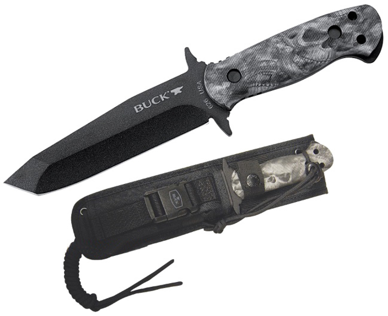 Buck Knives 0626CMS13 Intrepid Tanto XL Reaper Camo